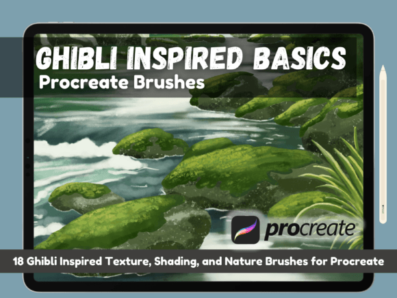 Download Ghibli-Inspired Basics Procreate Brushes - Procreate Collection