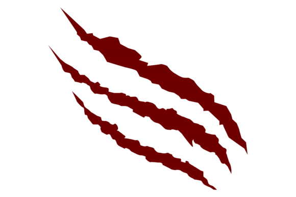 Download Claw Marks. Red Three Scratches. Danger - Scratches Collection