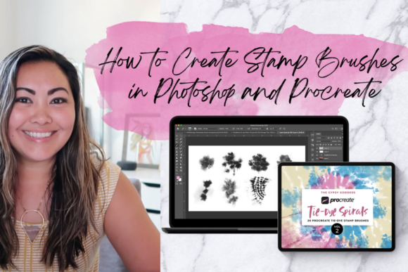 Download How to Create Brush Stamps in Photoshop &amp; Procreate - Procreate Collection