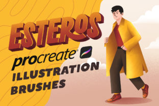 Download Esteros Procreate Illustration Brushes - Procreate Collection