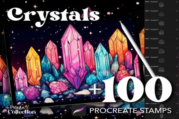 Download 100+ Procreate Crystal Stamps - Procreate Collection