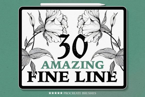Download Amazing Fine Line Brushes Procreate - Procreate Collection