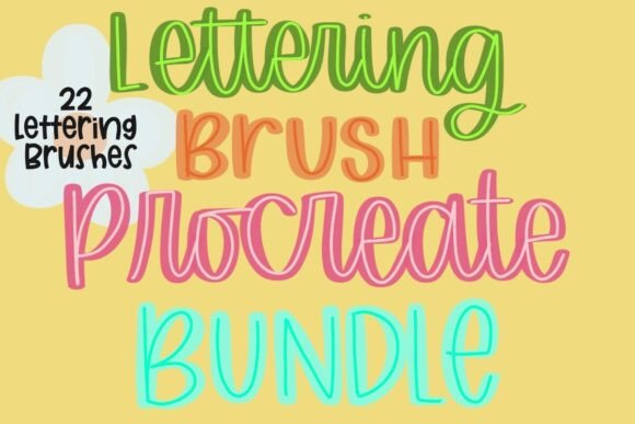 Download Procreate Lettering Brush Bundle - Procreate Collection