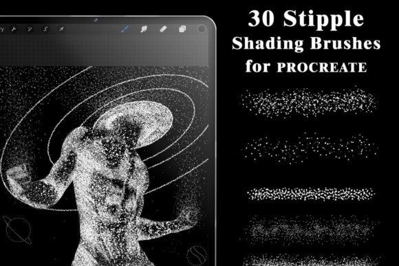 Download Stipple Shading Brushes Procreate - Procreate Collection