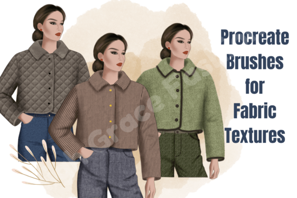 Download 13 Fabric Texture Brushes for Procreate - Procreate Collection
