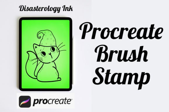 Download Wizard Cat Procreate Brush Stamp - Procreate Collection