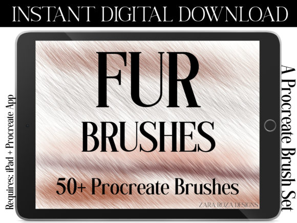 Download Procreate Fur and Hair Brush Pack - Procreate Collection