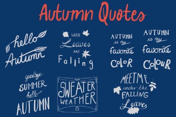 Download Autumn/Fall Procreate Bundle - Procreate Collection