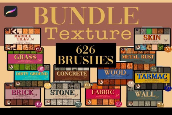 Download Texture Procreate Bundle - Procreate Collection