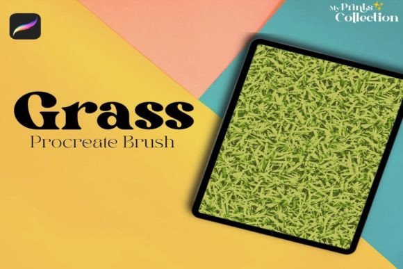 Download Grass Procreate Brush - Procreate Collection