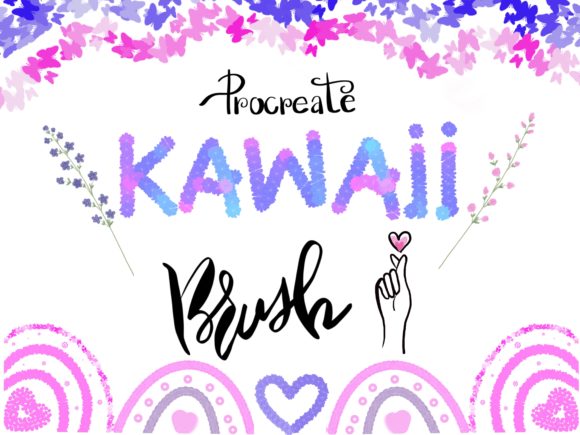 Download 36 Procreate Kawaii Brushes ,cute Brushe - Procreate Collection
