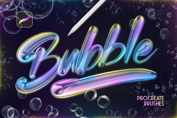 Download Bubbles Procreate Brushes - Procreate Collection