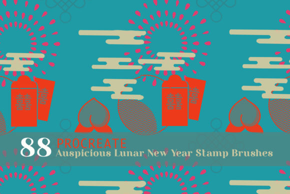 Download 88 Procreate Lunar New Year Brushes - Procreate Collection