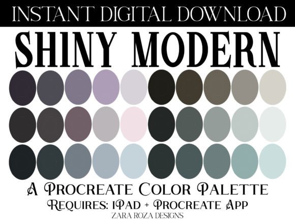 Download Shiny Modern Procreate Color Palette - Procreate Collection