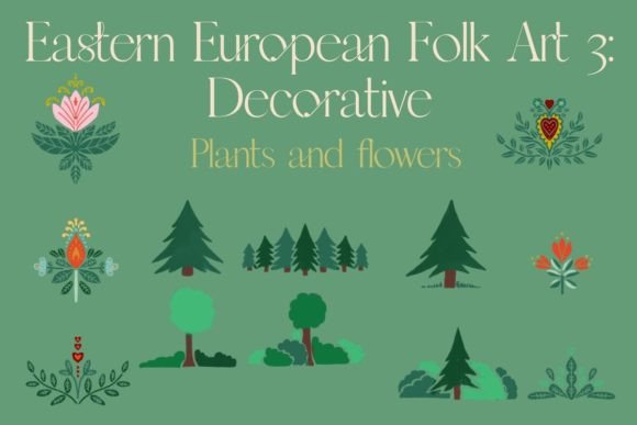 Download East European Folk Art Procreate Bundle - Procreate Collection