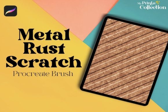 Download Metal Rust Scratched Procreate Brush - Procreate Collection