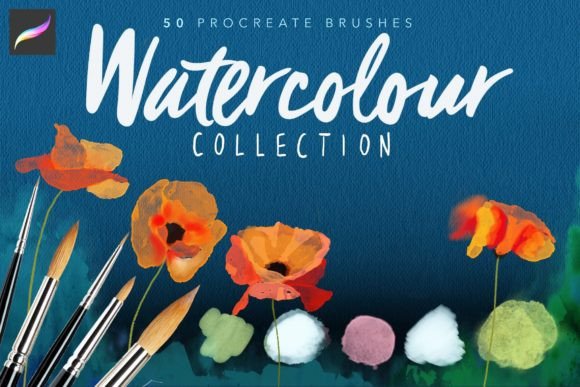 Download Procreate Watercolour Brushes - Procreate Collection
