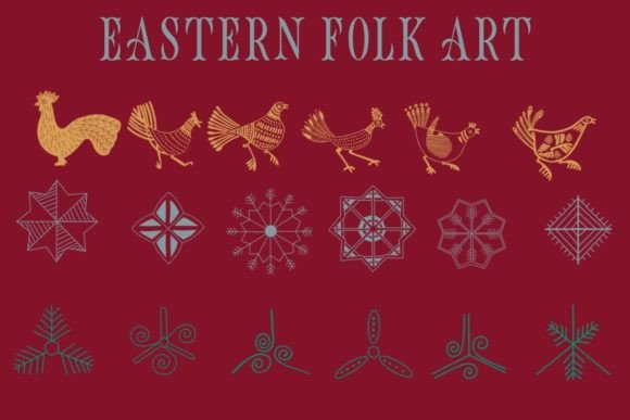 Download Eastern European Folk Art Procreate - Procreate Collection