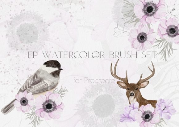 Download Procreate Realistic Watercolor Brush Set - Procreate Collection