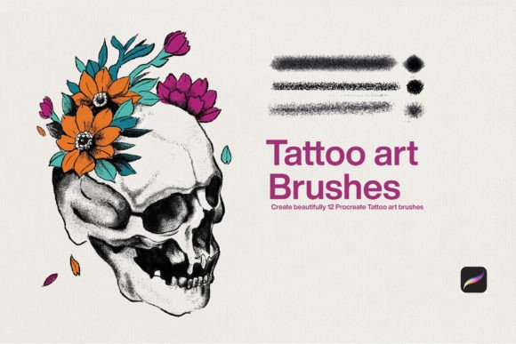 Download 10 Tattoo Art Brushes Procreate - Procreate Collection