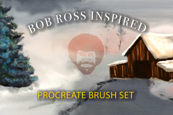 Download Bob Ross Inspired Procreate Brushes - Procreate Collection