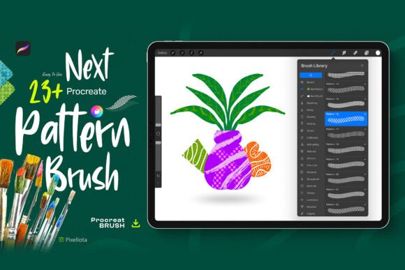 Download Next Pattern✦ Free Procreate Brushes Set - Procreate Collection