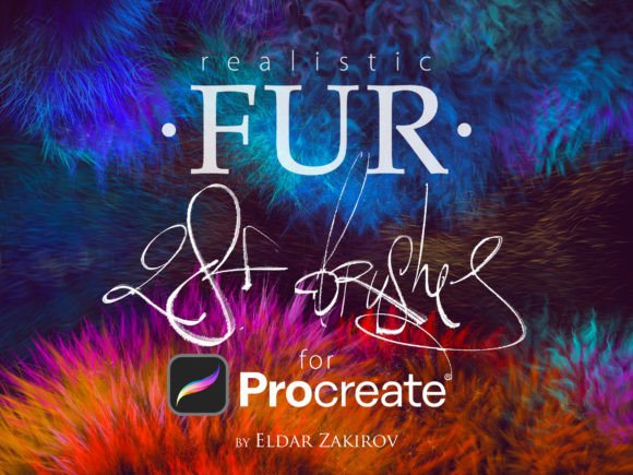 Download Realistic FUR Brushes for Procreate - Procreate Collection