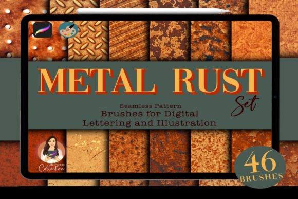 Download 46 Metal Rust Procreate Brushes - Procreate Collection