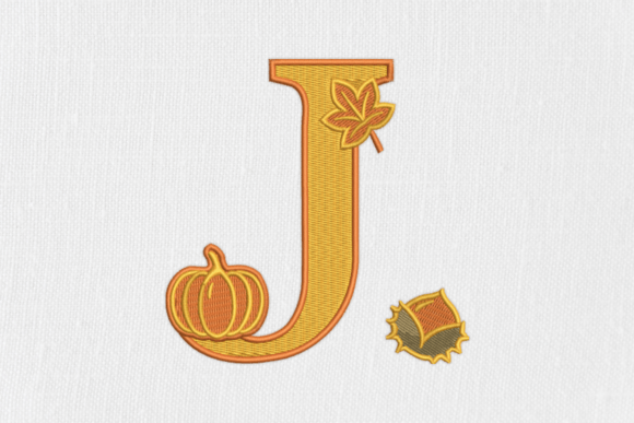 Download Letter J Autumn Monogram - Autumn Collection