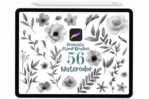 Download Watercolor Procreate Brushes - Procreate Collection