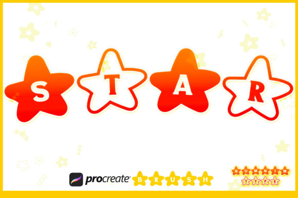 Download Procreate Brush Star Independence Letter - Procreate Collection
