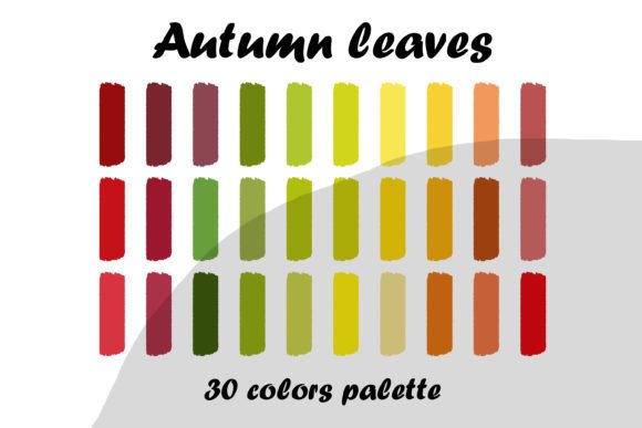 Download Autumn Leaves Procreate Color Palette - Procreate Collection