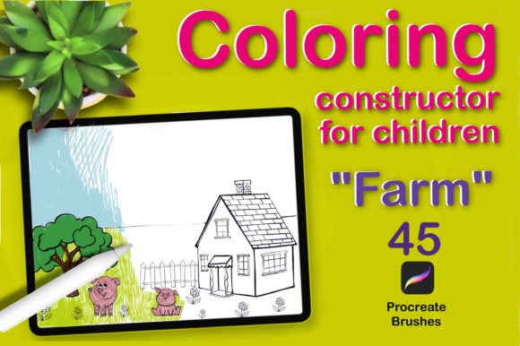Download Coloring Constructor for Procreate - Procreate Collection