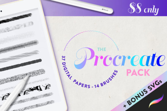 Download Procreate Bundle Pack Texture Digital - Procreate Collection