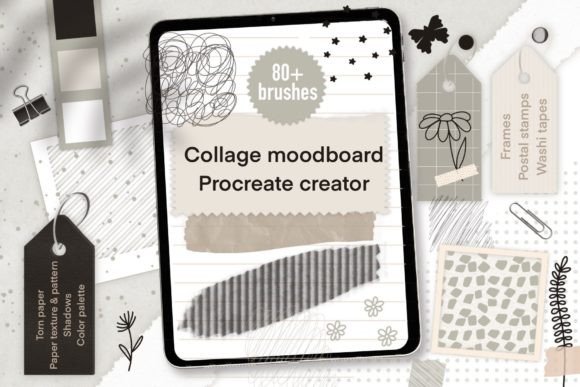 Download Procreate Mood Board Creator Collage - Procreate Collection