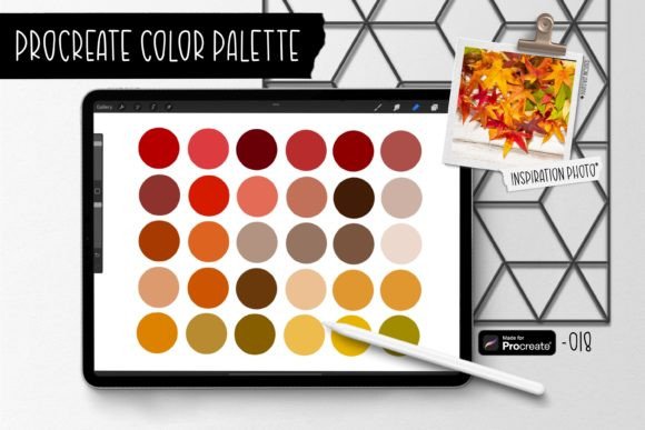 Download Autumn Leaves Procreate Color Palette - Procreate Collection