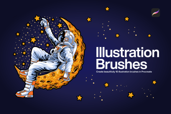 Download 10 Illustration Brushes Procreate - Procreate Collection