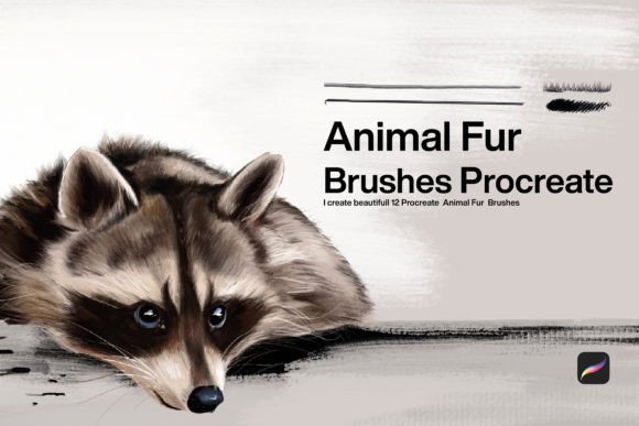 Download 10 Animal Fur Brushes Procreate - Procreate Collection
