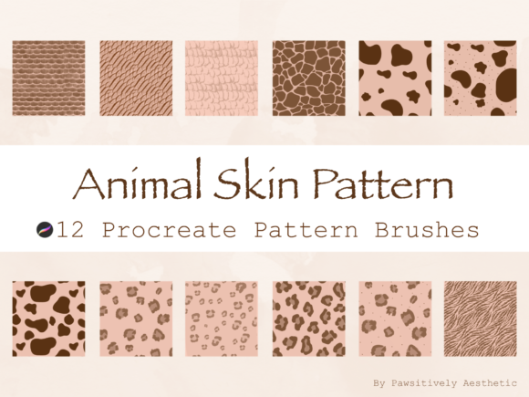 Download Animal Skin Pattern Brush for Procreate - Procreate Collection