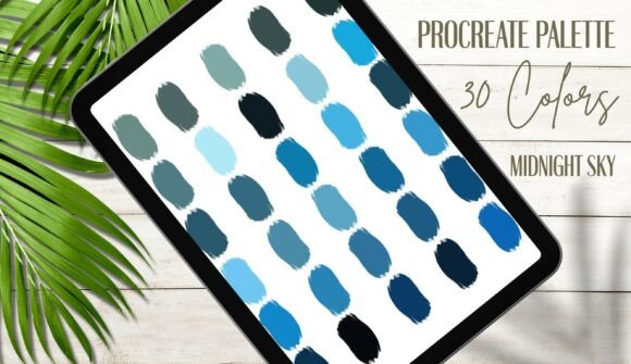Download Procreate Midnight Sky Color Palette - Procreate Collection