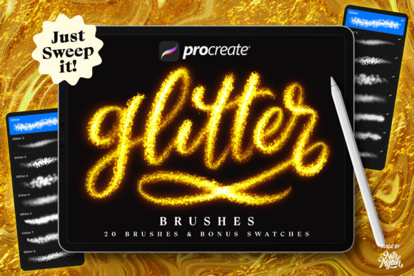 Download Procreate Glitter Brushes - Procreate Collection
