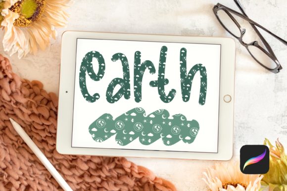 Download Earth Texture Brush for Procreate - Procreate Collection