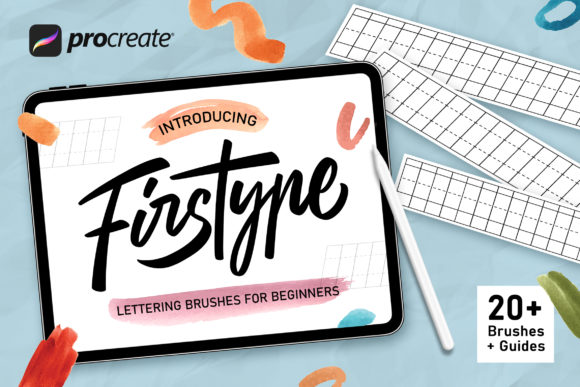 Download Firstype Procreate Lettering Brushes - Procreate Collection