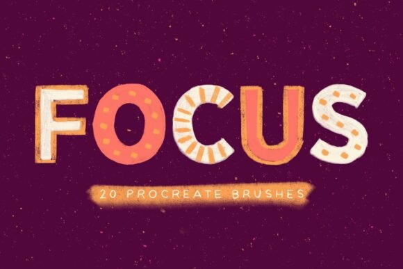 Download Focus Procreate Brushes. Digital Drawing - Procreate Collection