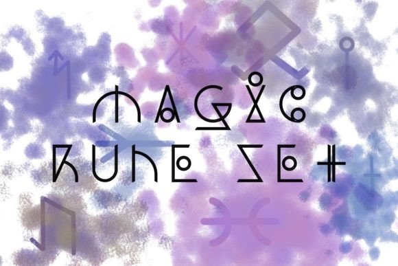 Download Procreate Stamps - Magic Rune Set - Procreate Collection