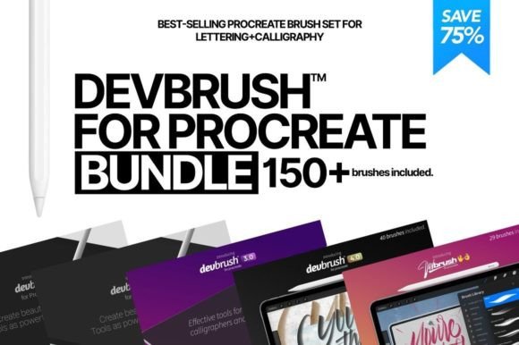 Download DEVBRUSH for PROCREATE BUNDLE - Procreate Collection