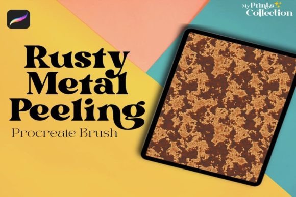 Download Rusty Metal Peeling Procreate Brush - Procreate Collection