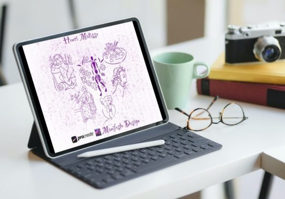 Download Matisse’s Line Art Procreate BUNDLE V 6 - Procreate Collection