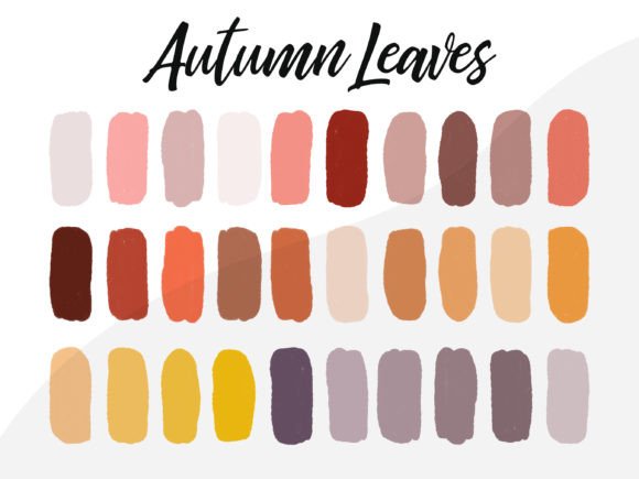 Download Autumn Leaves Procreate Color Palette - Procreate Collection