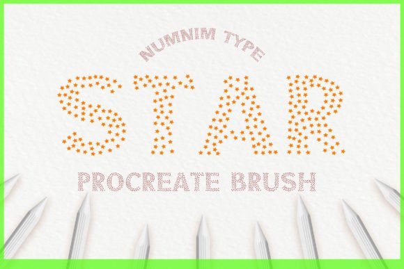 Download Procreate Brush Stamp Star Kids a-Z - Procreate Collection